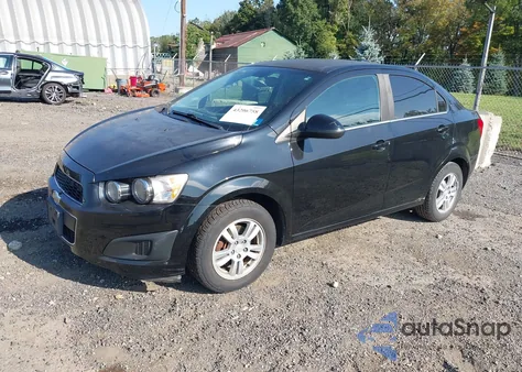2012 Chevrolet Sonic 2Lt из США, поврежденный, VIN 1G1JC5SH8C4137771